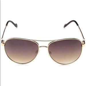 Jessica Simpson Metal Aviator Sunglasses